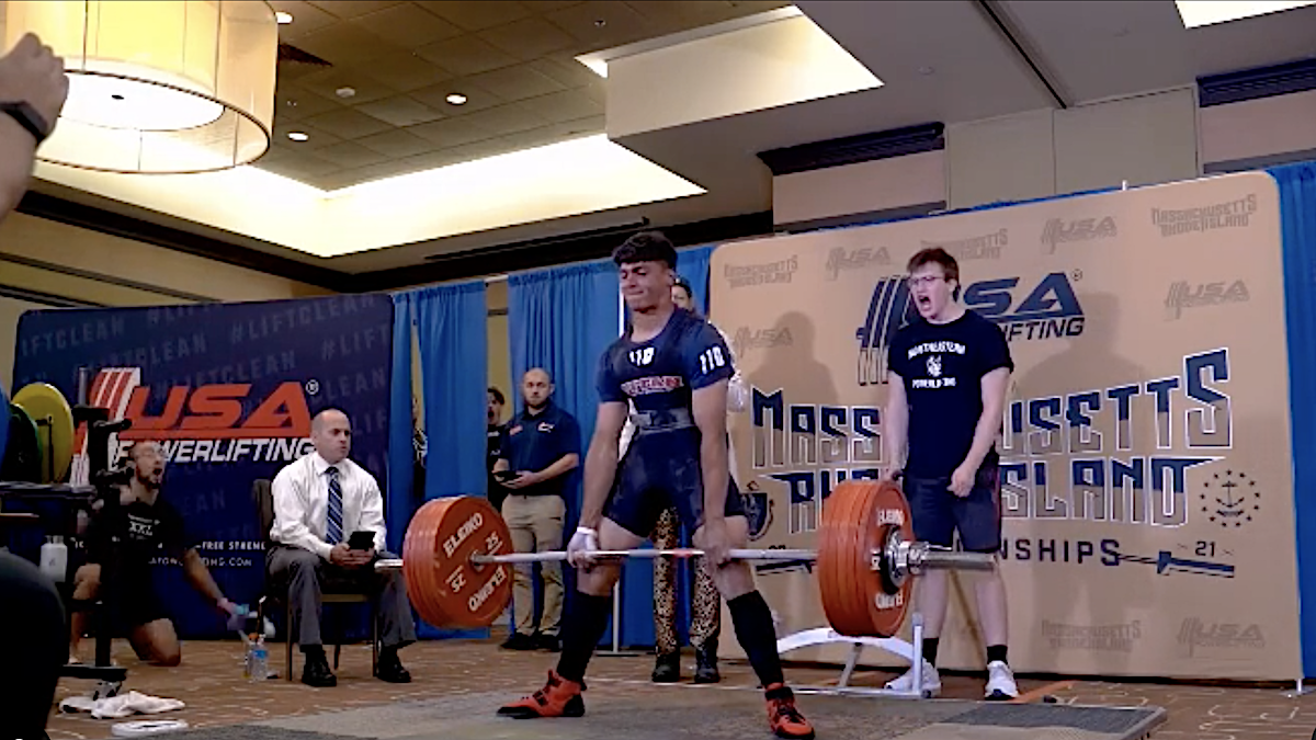 High Country teen powers to world record lift 