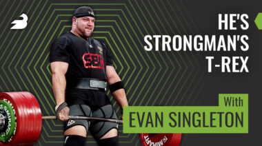 Strongman Evan Singleton on the BarBend Podcast