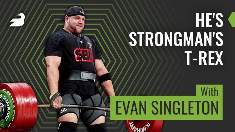 Strongman Evan Singleton on the BarBend Podcast