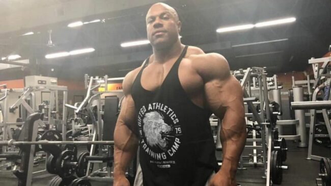 phil heath 2022 training