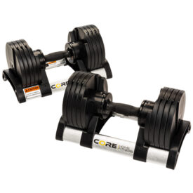 Core home fitness discount adjustable dumbbell set review