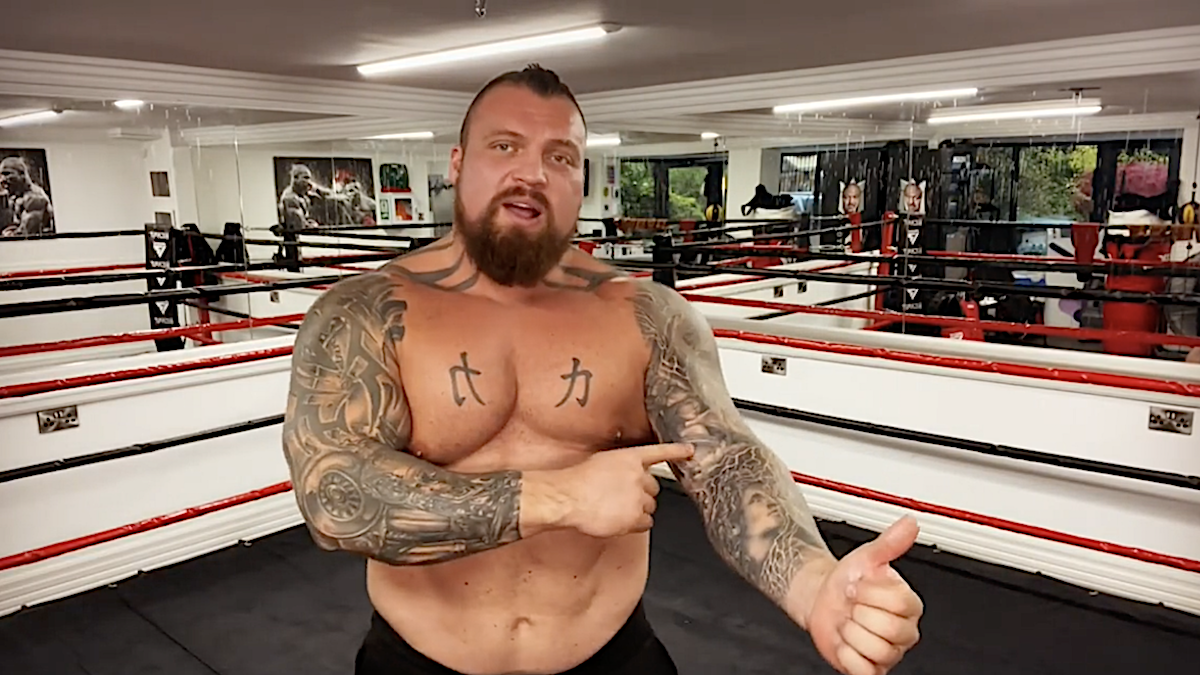 Eddie Hall Issues $100,000 Wager for Charity to Hafthor Björnsson BarBend
