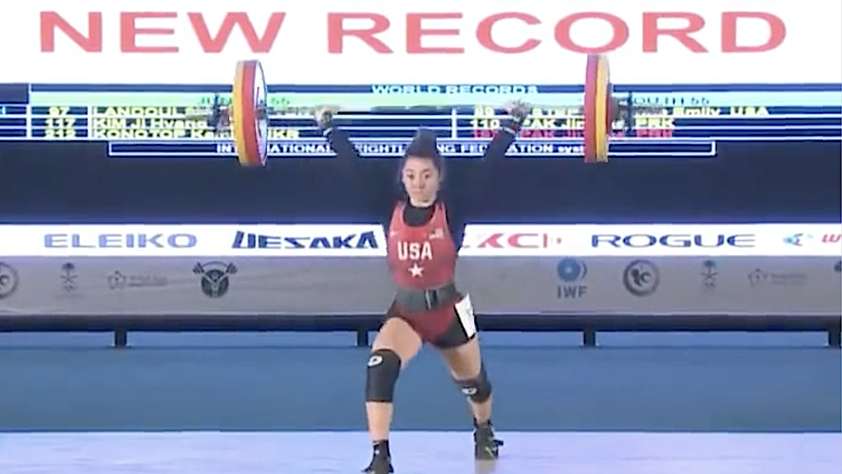 Katie Estep Sets Two Youth World Records at 2021 IWF Youth World  Championships | BarBend