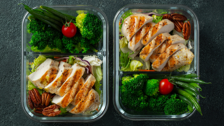 high protein meal prep