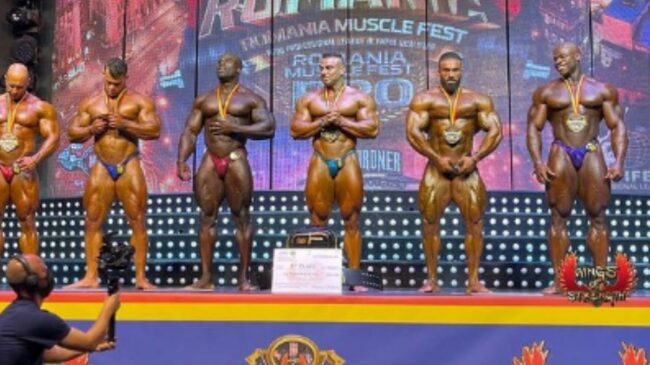 2021 Romania Muscle Fest Results