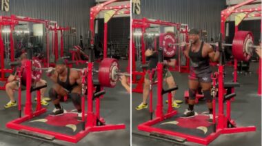 Powerlifter Russel Orhii Squats 733 Pounds
