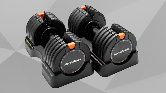 NordicTrack Select-A-Weight Adjustable Dumbbells
