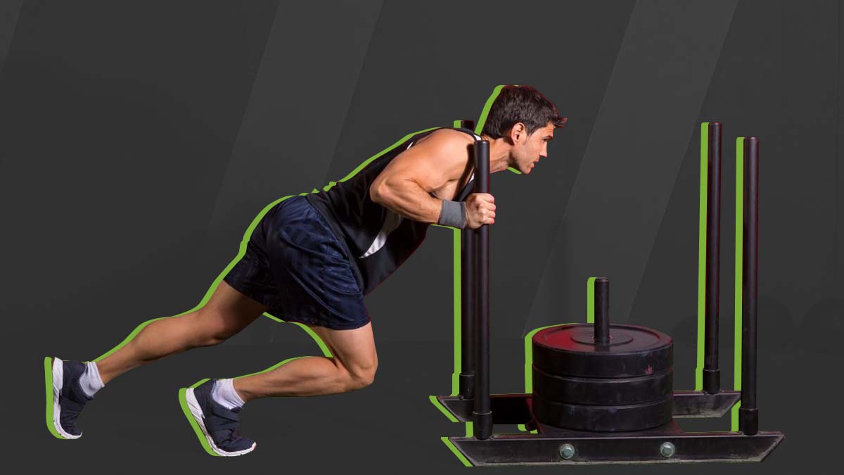 The Sled Push May Be The Ultimate Leg Builder Yes We re Serious 