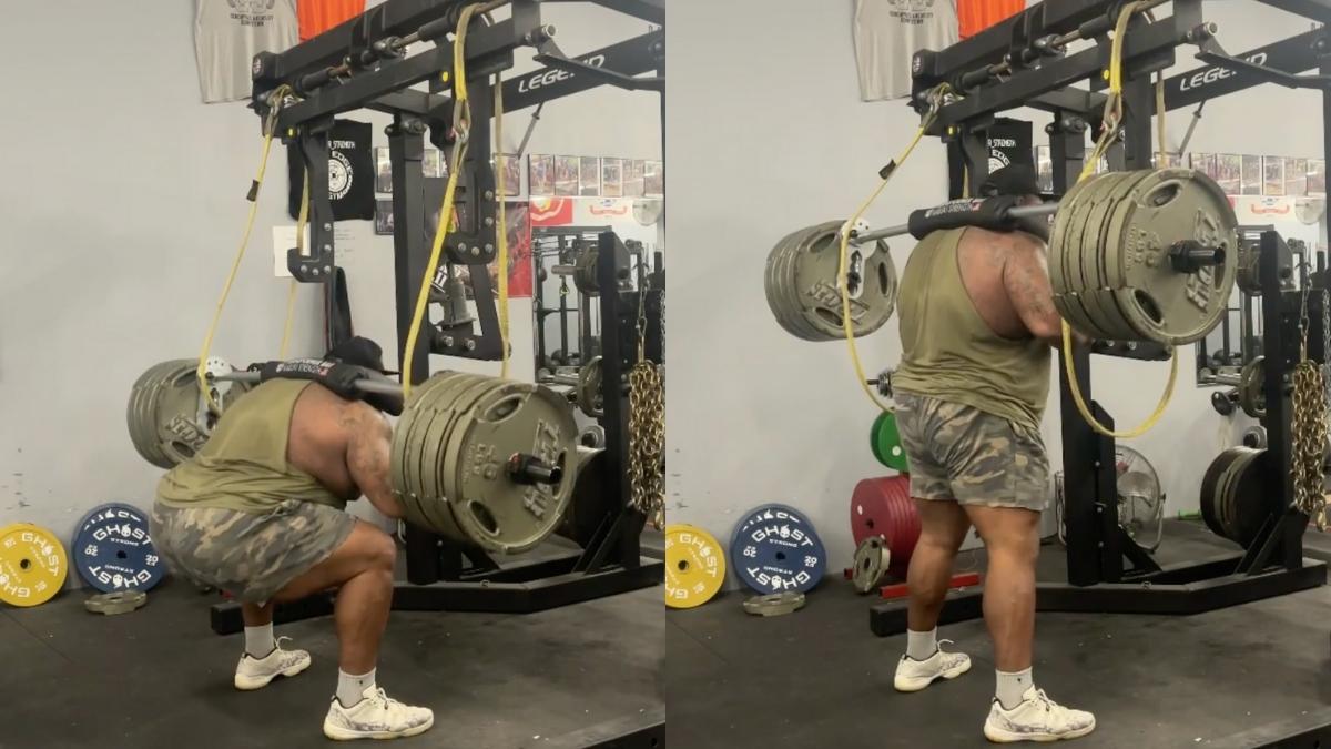 Powerlifter Julius Maddox Squats 775 Pounds in Training; Claims an 820 ...