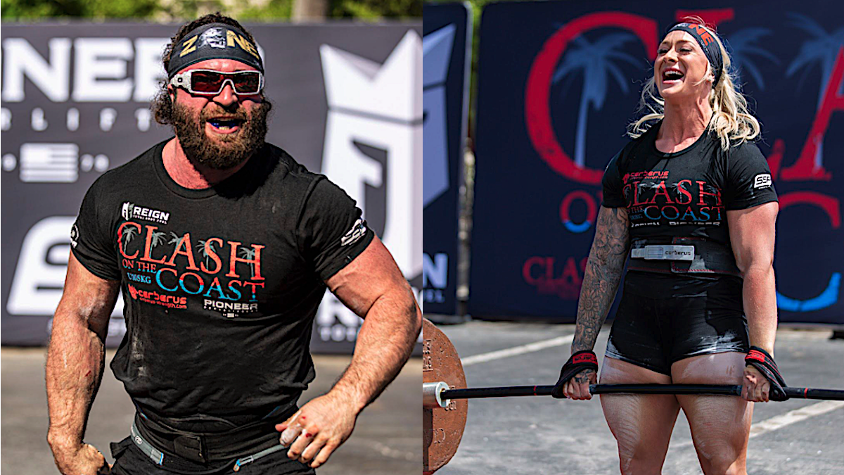2022 Clash on the Coast Results — Isaac Maze and Melissa Peacock