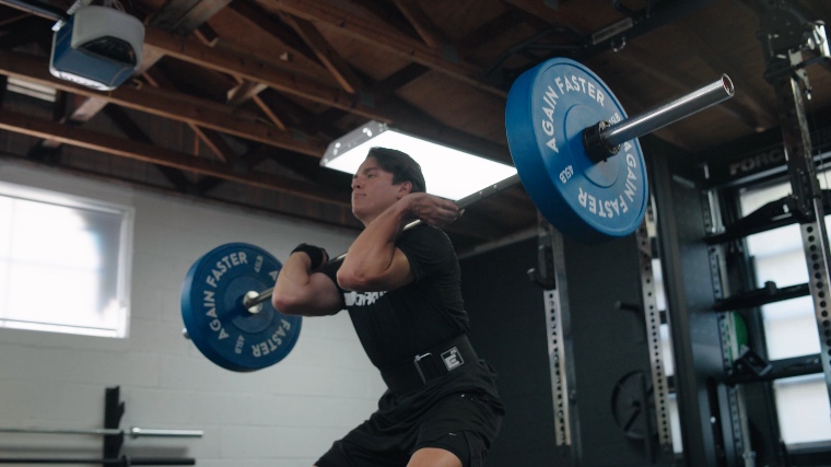 Jake Power Cleaning with the Rogue Ohio Bar