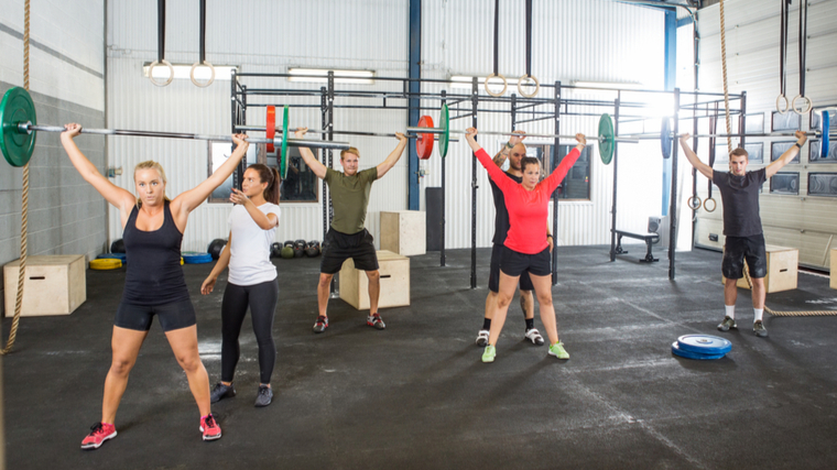 group overhead warm-up