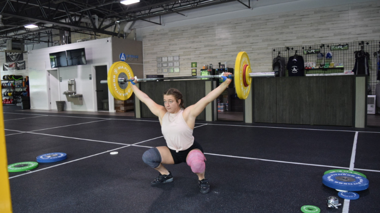 Db discount overhead squat