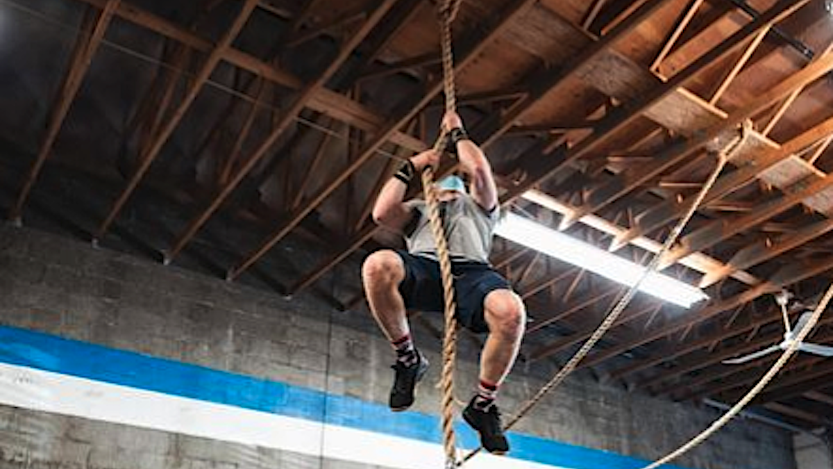 Learn Rope Climb Technique from CrossFitter Pat Vellner