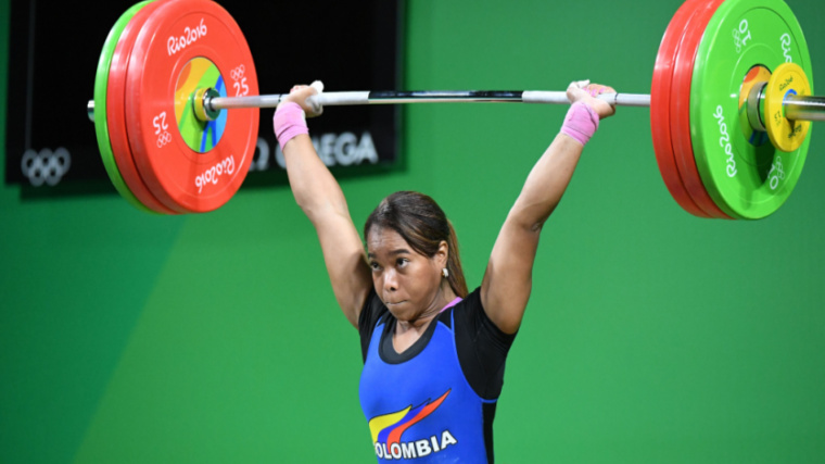 Female olympic clearance barbell