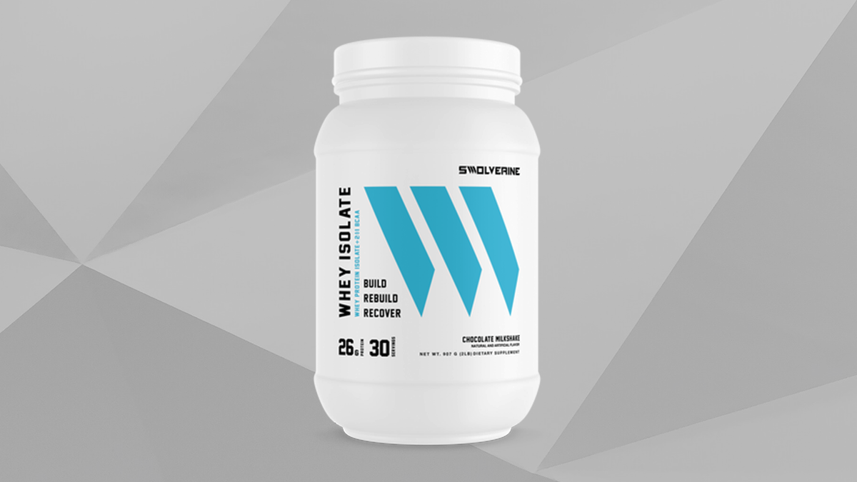 Swolverine Grass-Fed Whey Protein Isolate Powder - rBGH-Free