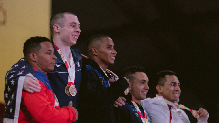 61KG Podium 2022 Pan-American Championships