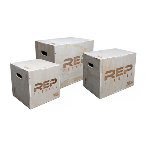 REP Fitness 3-in-1 Wood Plyo Box