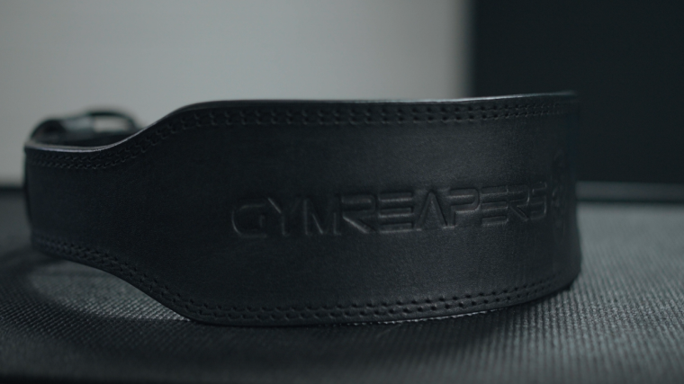 Gymreapers 7mm Weightlifting Belt Leather Build
