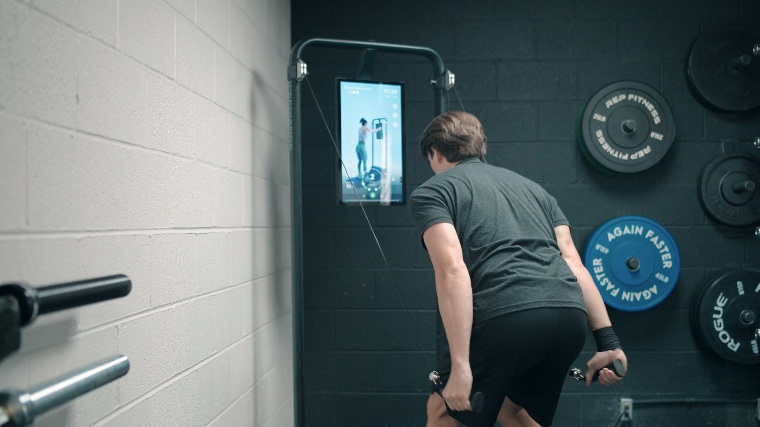 Jake Working Out with the Speediance Home Gym 