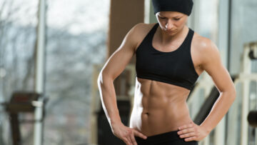 stomach workouts at home