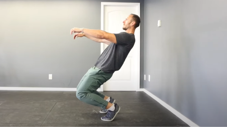 Bodyweight Standing Sissy Squat - Video Guide