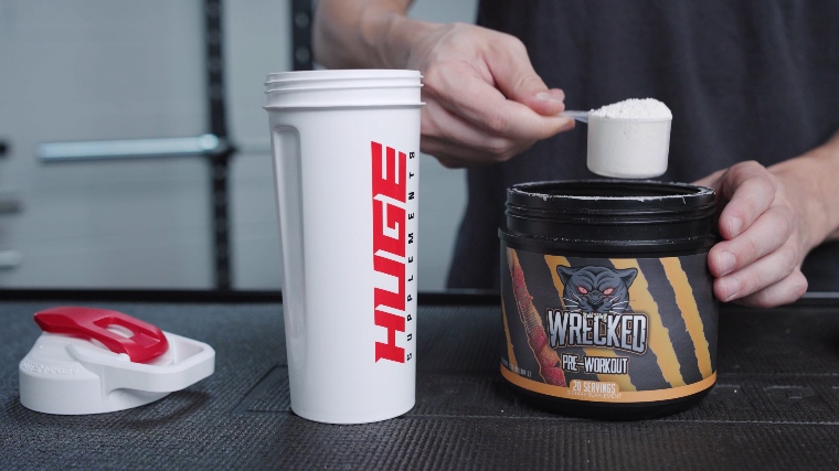 One Scoop of Huge Supplements Wrecked Pre-Workout