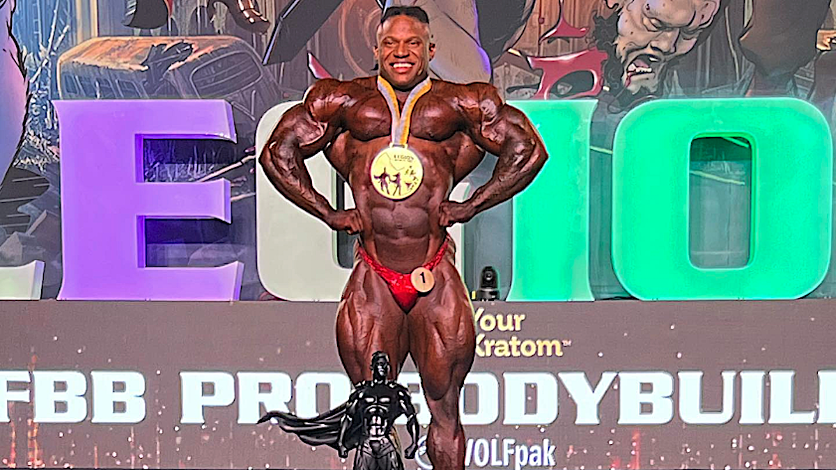 2022 Legion Sports Fest Bodybuilding Show Results Tonio Burton