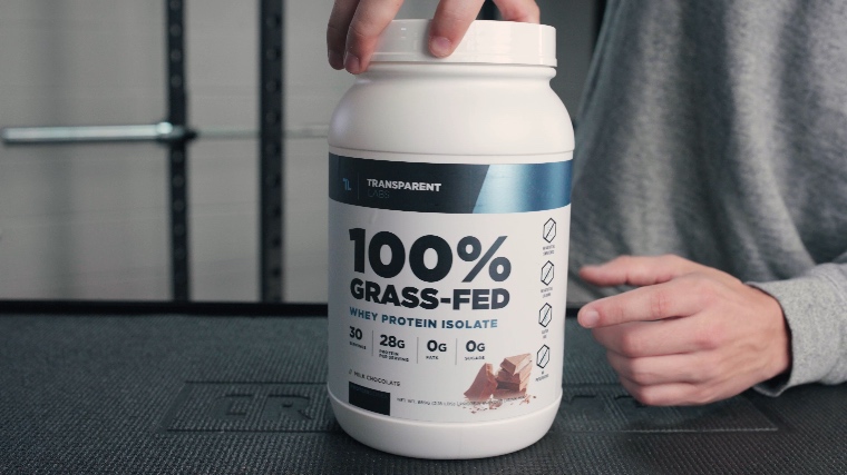 Transparent Labs Grass-Fed Whey Protein Isolate 