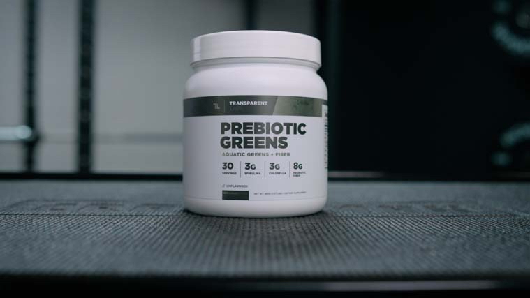 Transparent Labs Prebiotic Greens