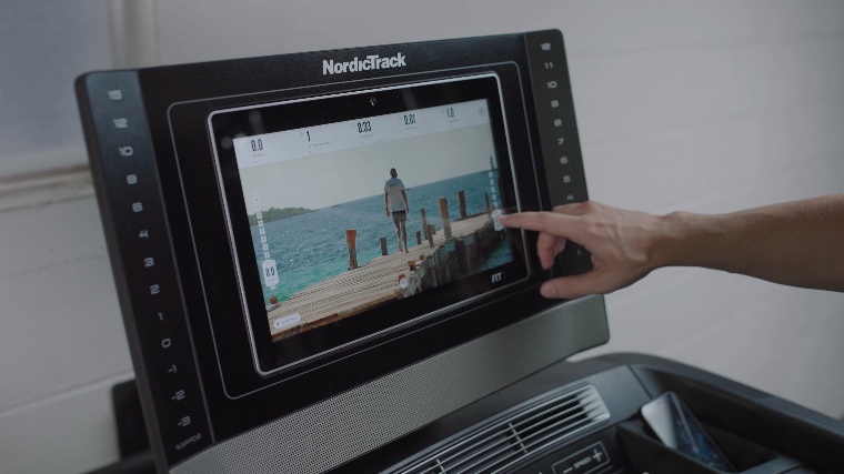 NordicTrack Commercial 1750 touchscreen monitor