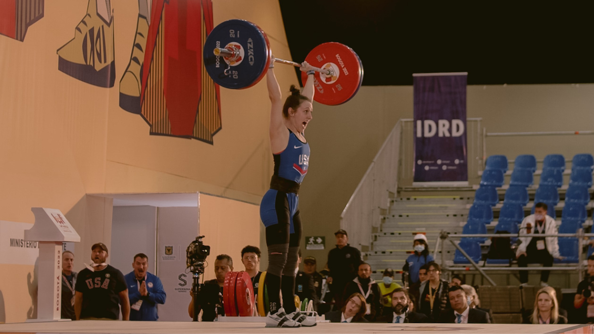 American Weightlifter Hayley Reichardt (49KG) Wins Bronze Clean and Jerk Medal at 2022 World Championships BarBend