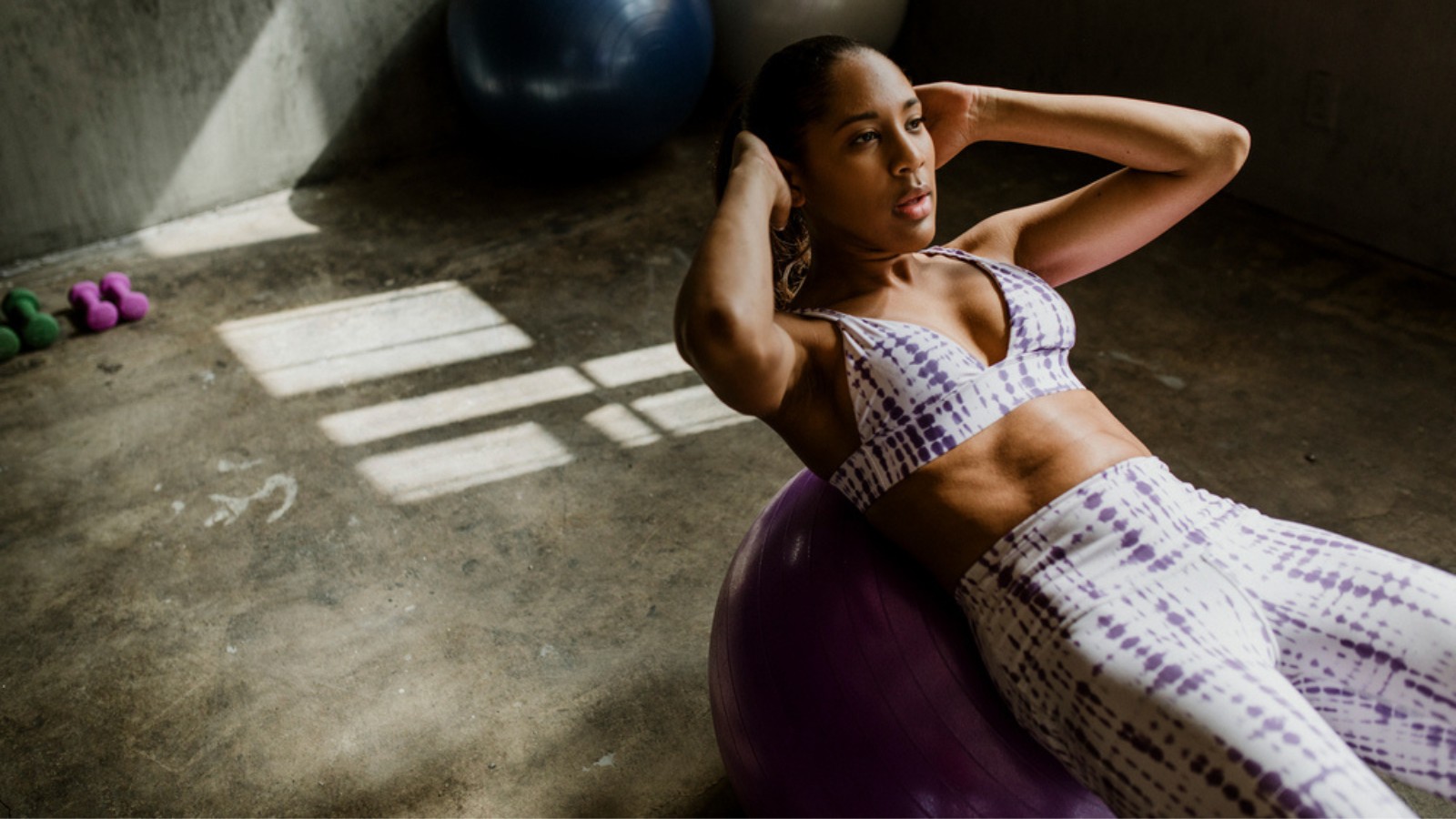 This Total-Body Exercise Ball Workout Will Make Your Abs Work Overtime