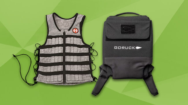 Best weighted vests featured image from BarBend