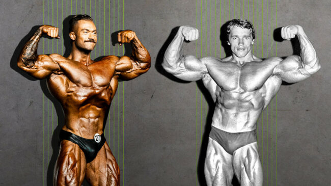 Arnold Schwarzenegger Vs Chris Bumstead Breaking Down A Fantasy Bodybuilding Matchup Barbend