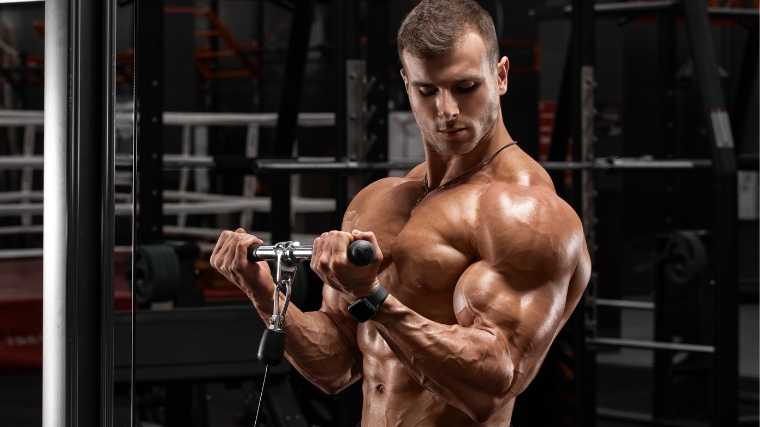 Try This Shoulder and Biceps Workout to Build Muscle