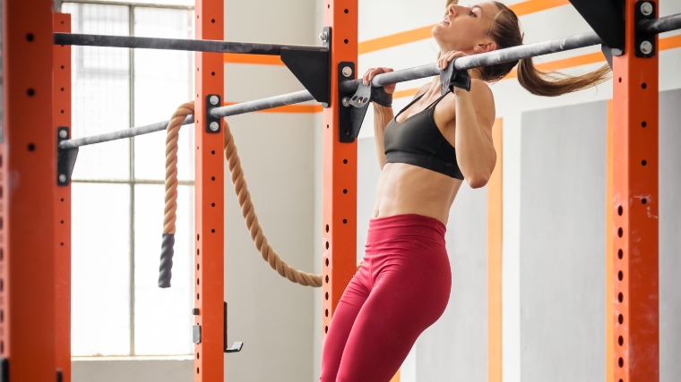 The Pull-up: “Cross Your Legs & Get Tight To Get Light!”