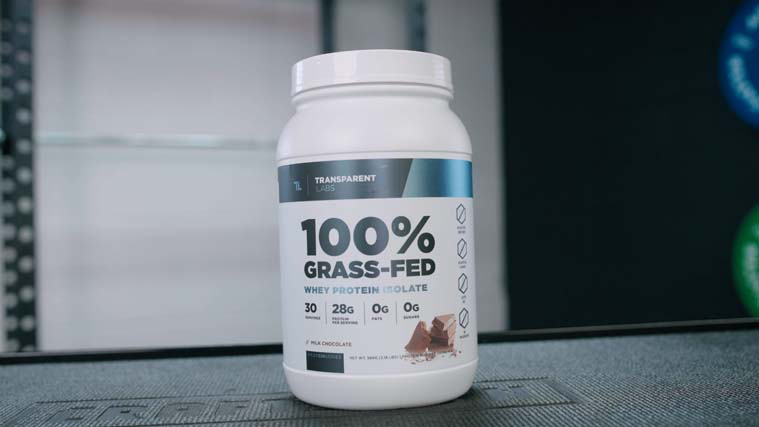 Transparent Labs Grass-Fed Whey Isolate
