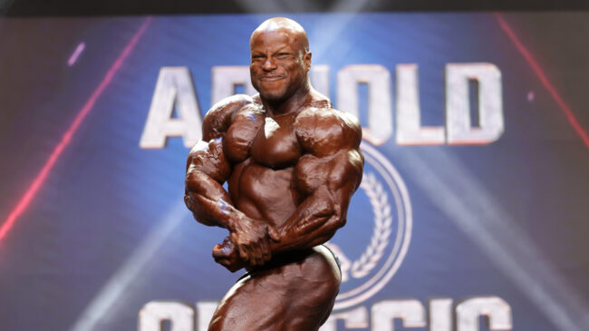 Bodybuilder Shaun Clarida