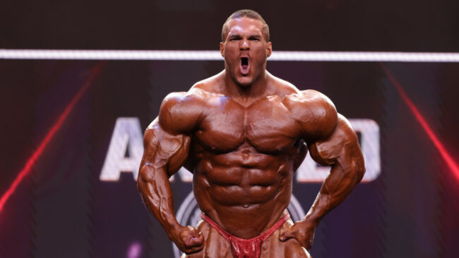 Nick Walker at the 2023 Arnold Classic.