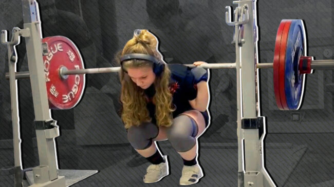 Tiffany Chapon Narrow-Stance Squat