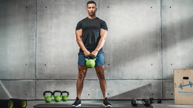 Kettlebell deadlift with bands sale