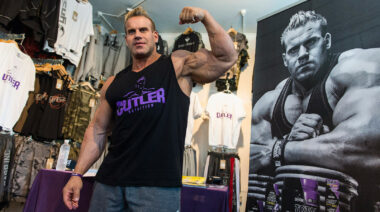 Bodybuilder Jay Cutler.