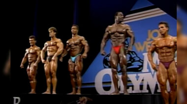1990 Mr. Olympia show.