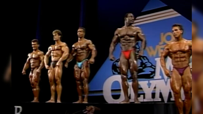 1990 Mr. Olympia show.