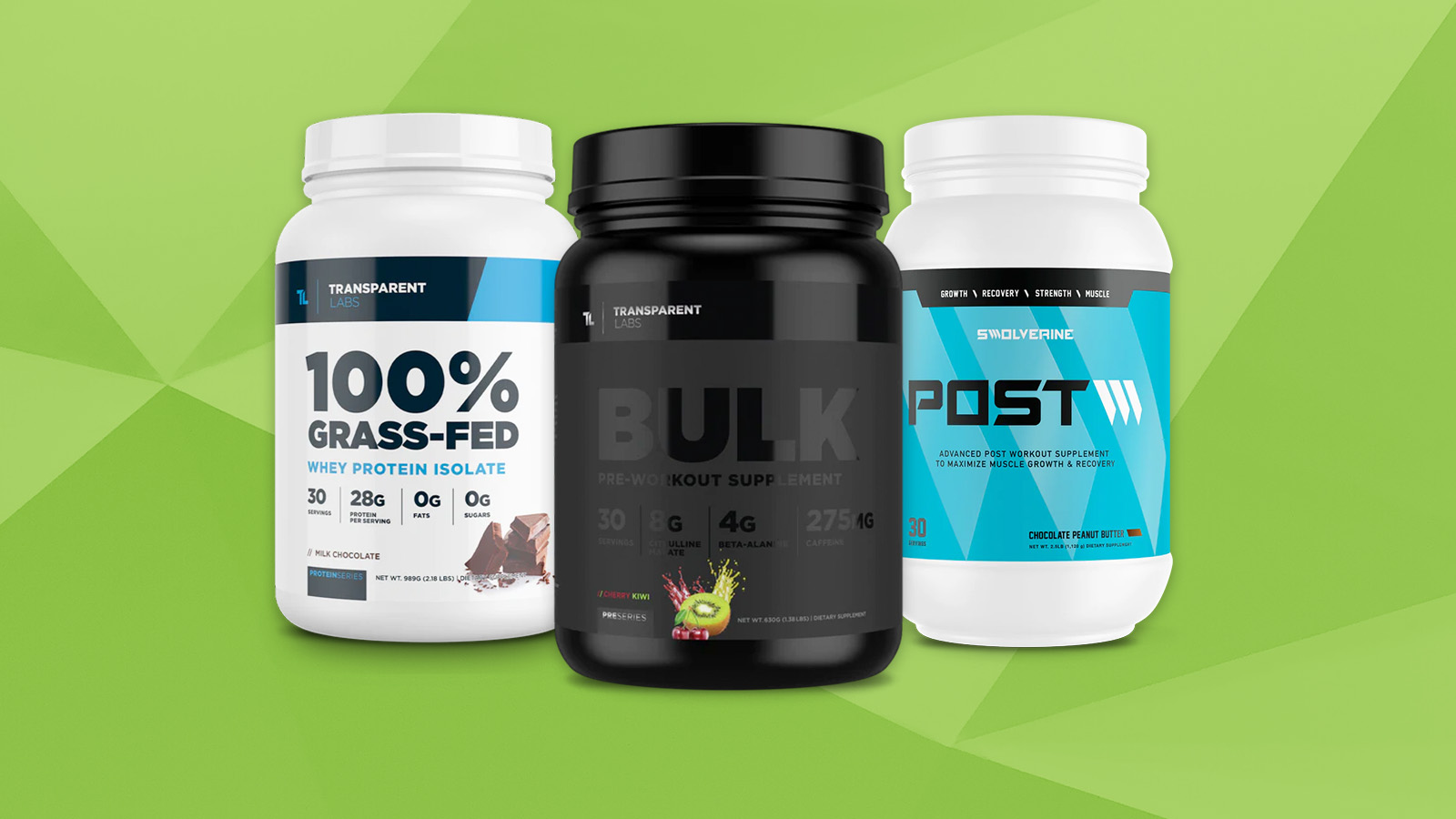 Supplements - Preworkouts, Protein, Muscle Builders, & More