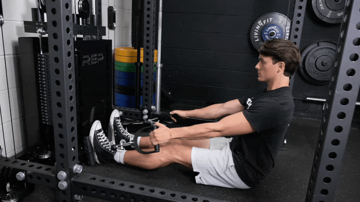 Seated Cable Row GIF