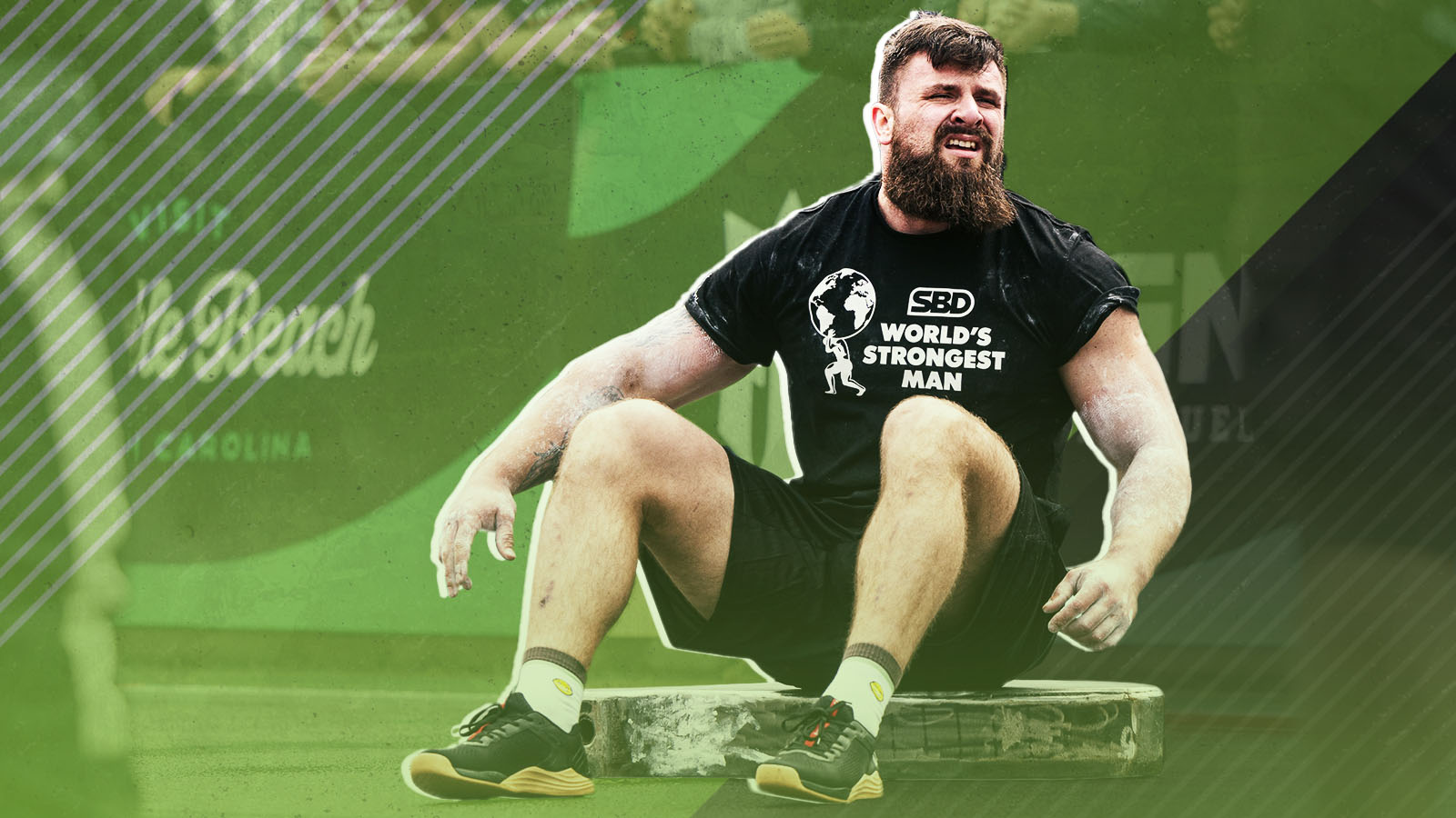 2023 World's Strongest Man Event Seven "Reign Shield Carry" Results