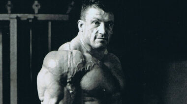 Bodybuilder Dorian Yates.