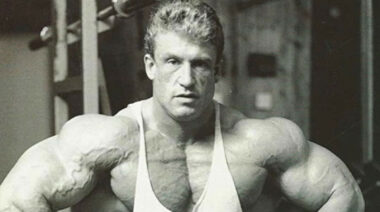 Bodybuilder Dorian Yates.